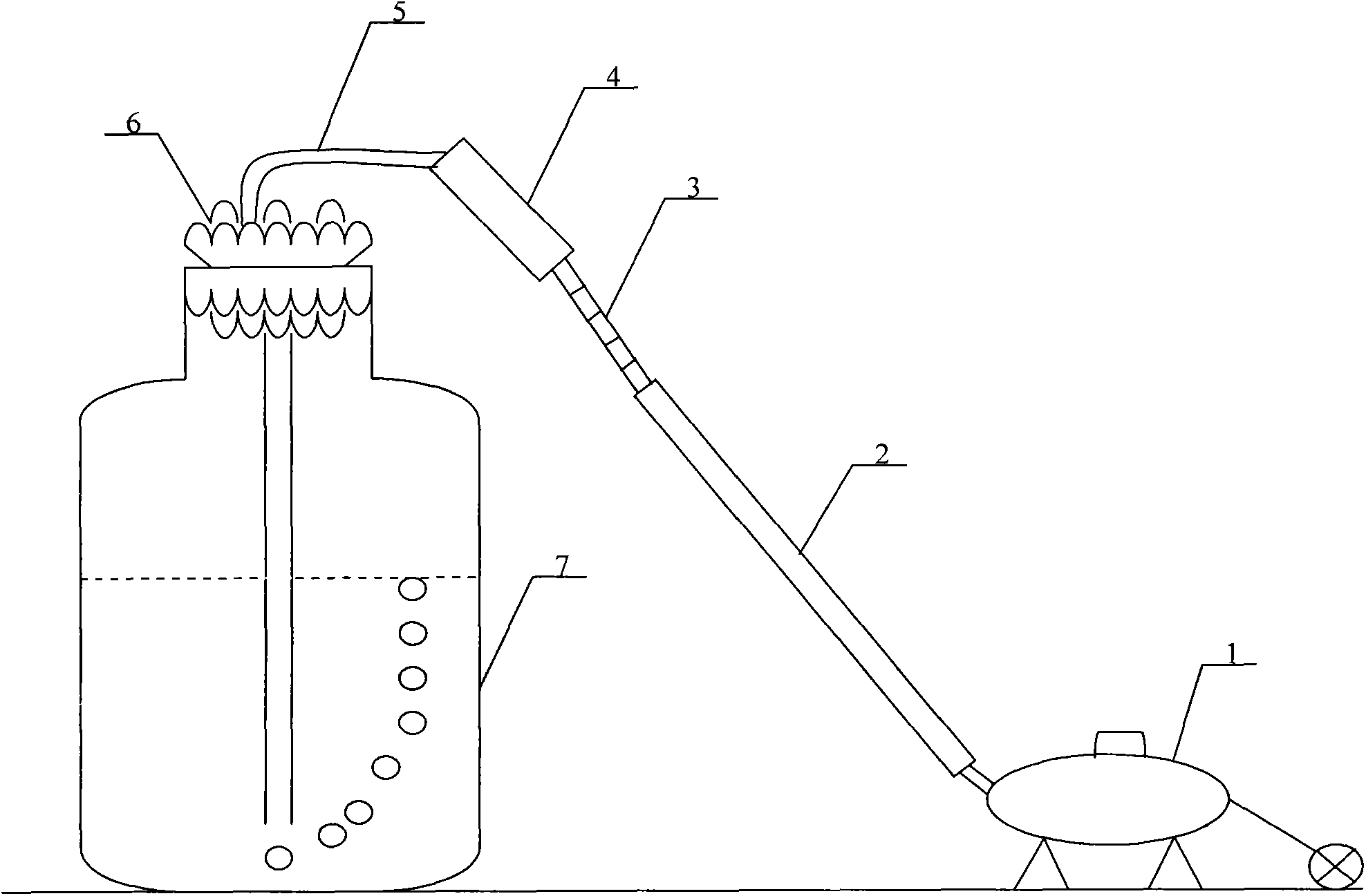 Strain manufacturing machine for culturing liquid strains