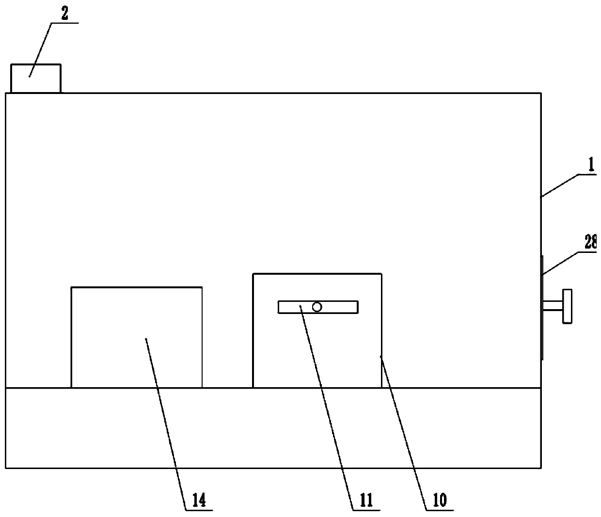 Colloidal gold type heart-shaped fatty acid and myoglobin detection device