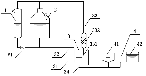 Water feeding system for livestock and poultry and hog house provided with water feeding system