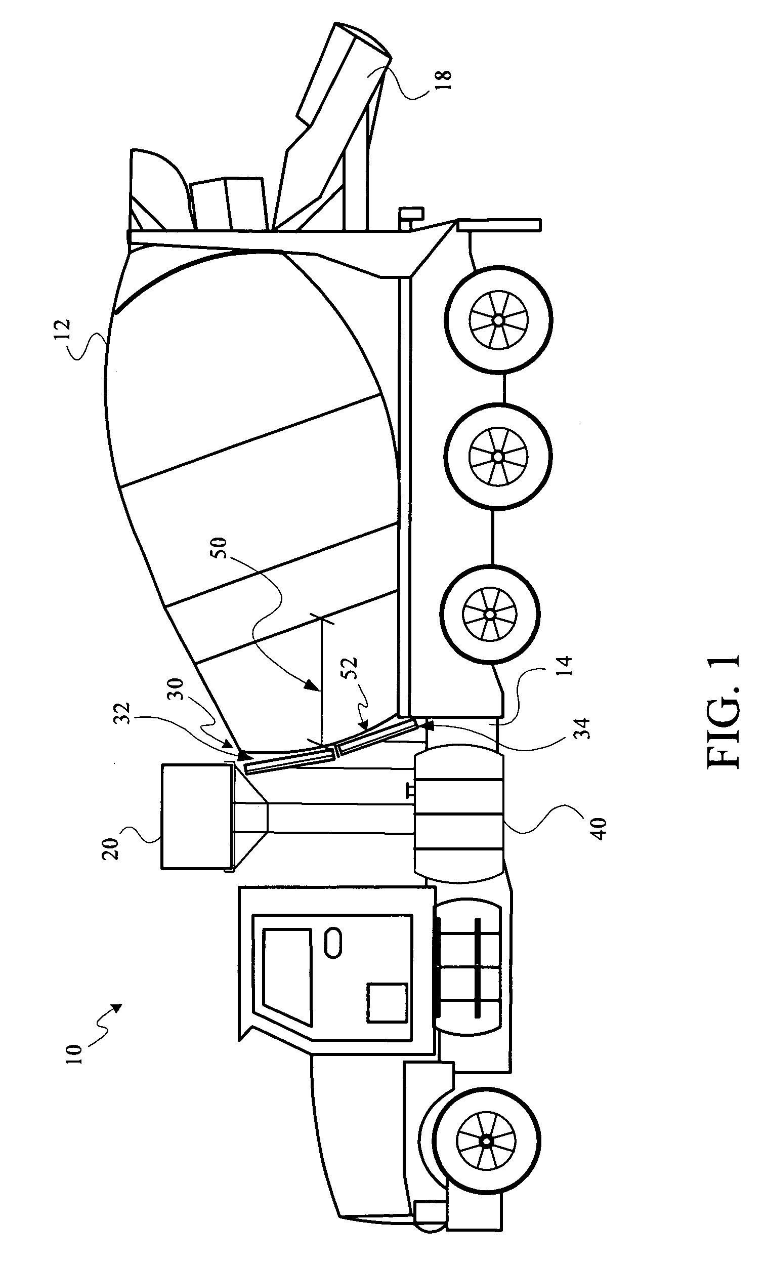 Apparatus for the thermal conditioning of concrete