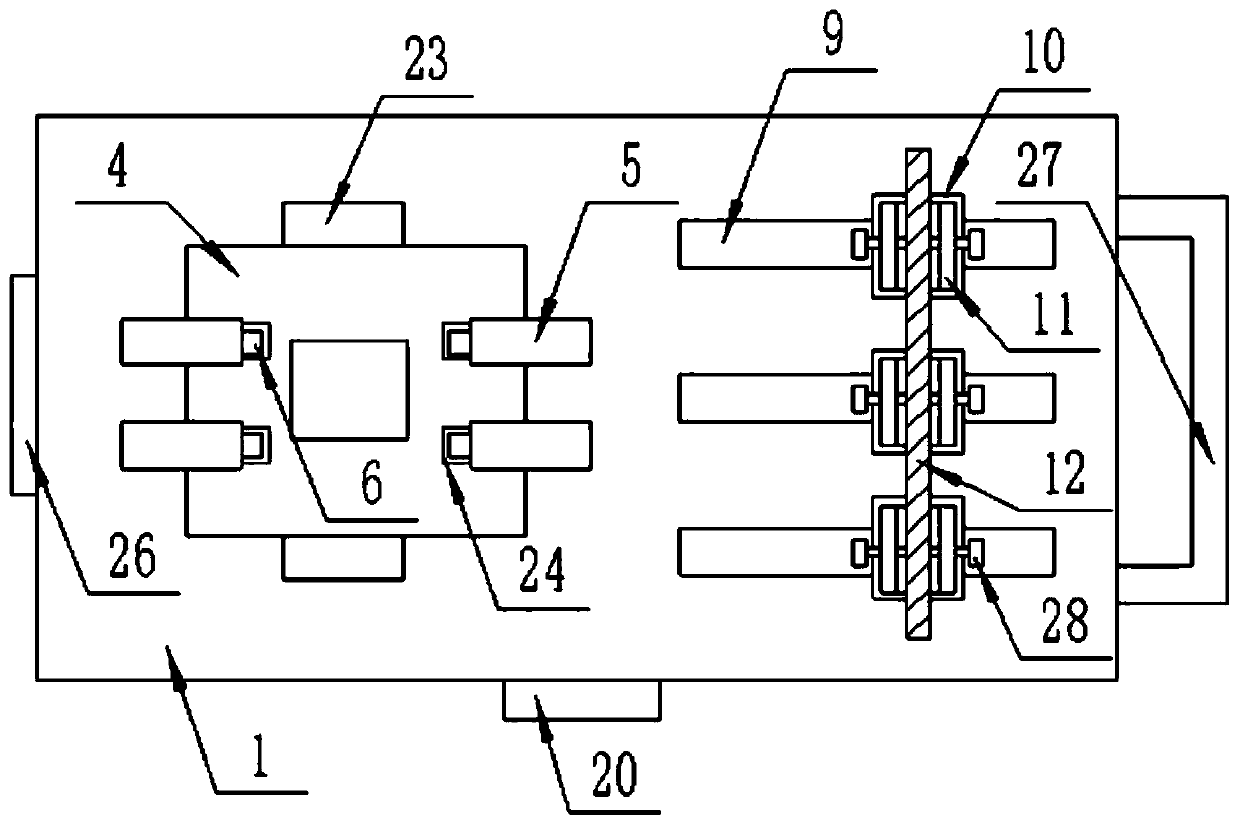 An intelligently controllable electromagnetic telescopic injection lamp mold