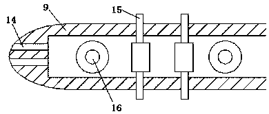 Gas extraction device in coal mining area