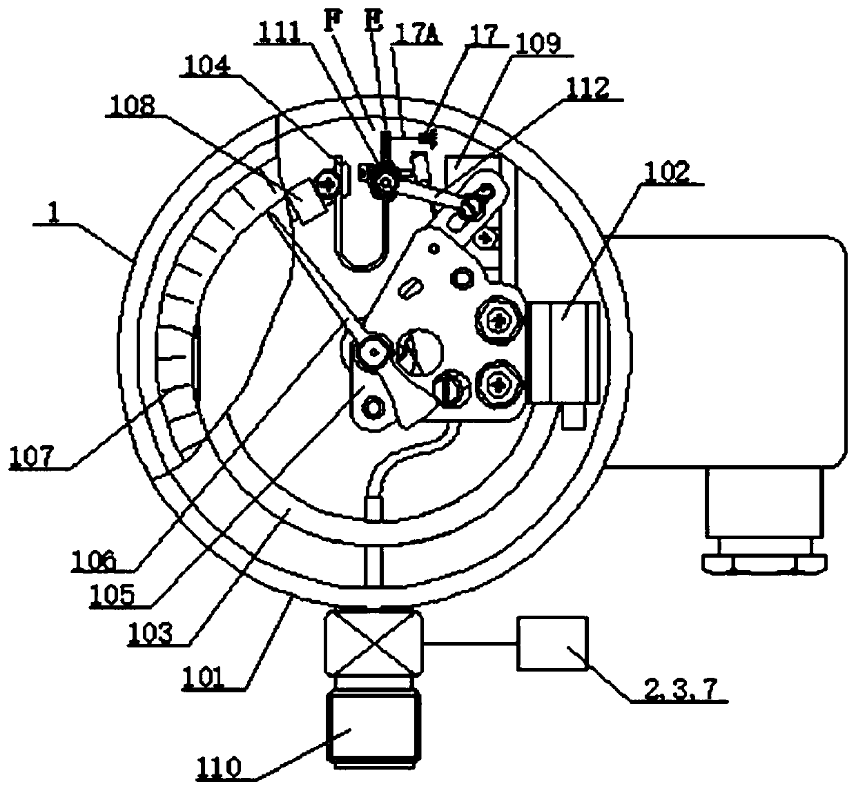 Self-diagnosis gas density relay and using method thereof