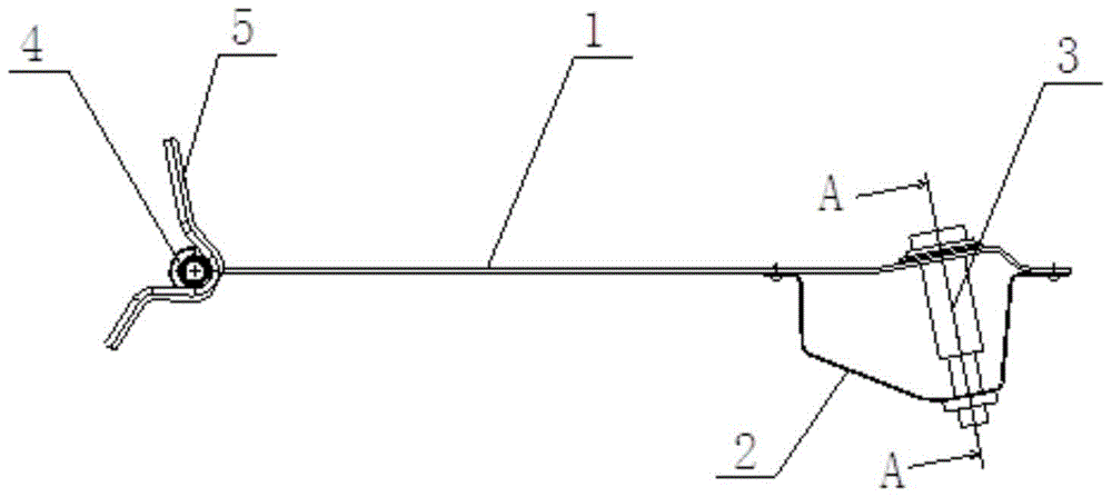 Bracket buffer device and vehicle