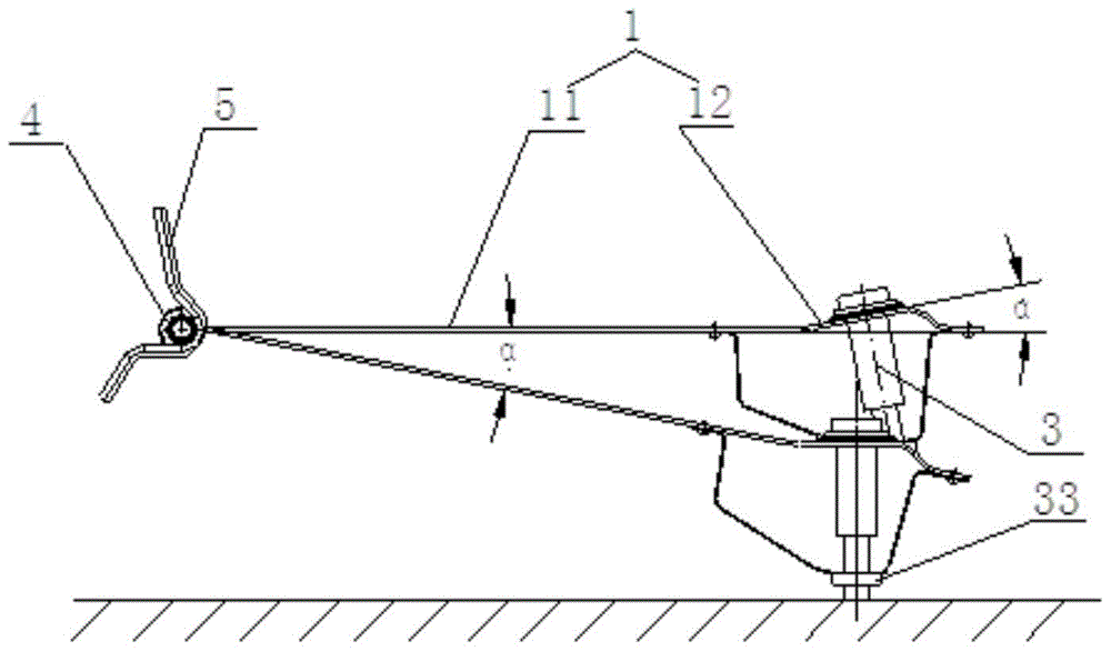 Bracket buffer device and vehicle