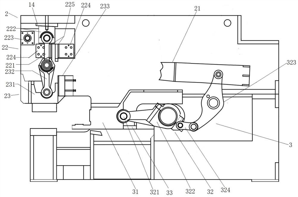 Horizontal die splitting mechanical horizontal forging machine