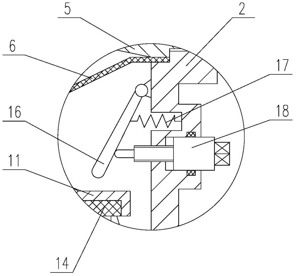 An online maintenance gas pressure reducing valve