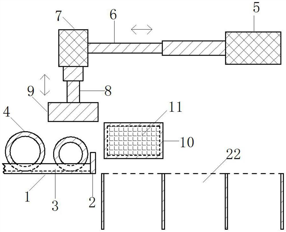 A photoelectric nut washer screening mechanism device