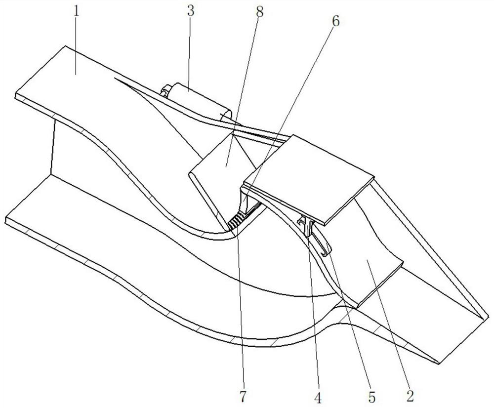 Adjustable jet pipe structure