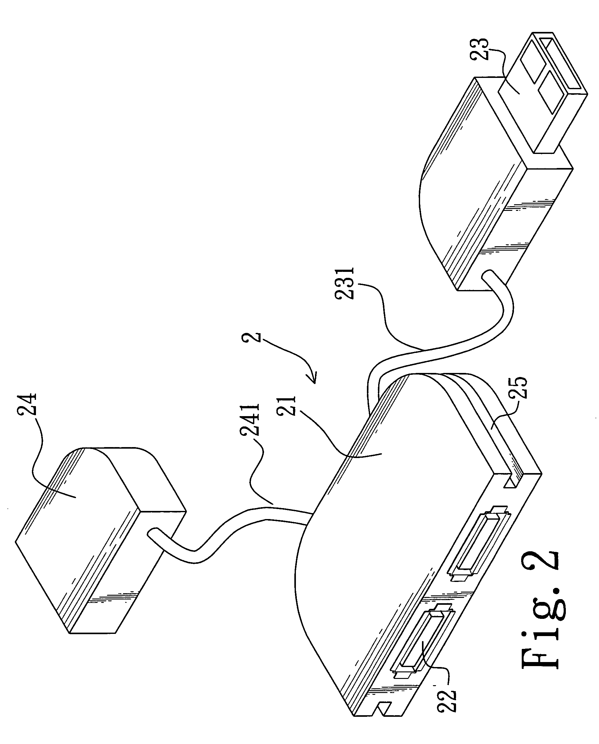 USB hub structure