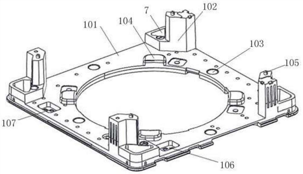 A kind of anti-shake camera drive device