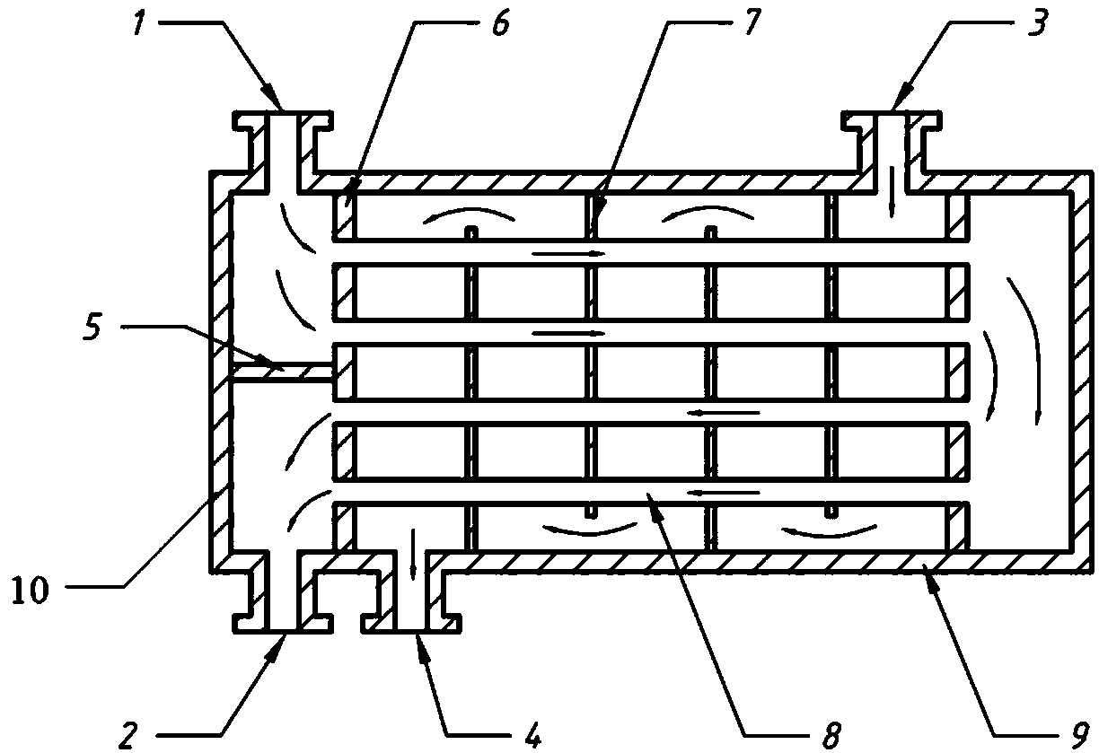 High-temperature heat exchanger for liquid metaland heat exchange system