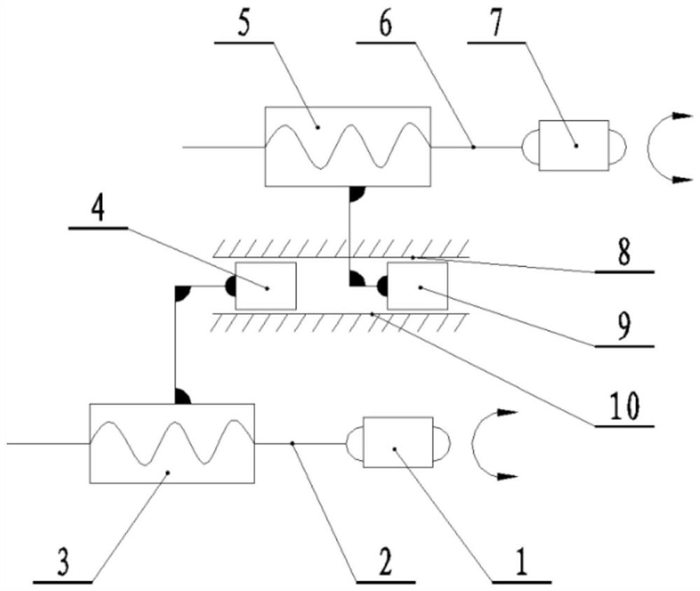 Automatic zooming mechanism driven by double stepping motors