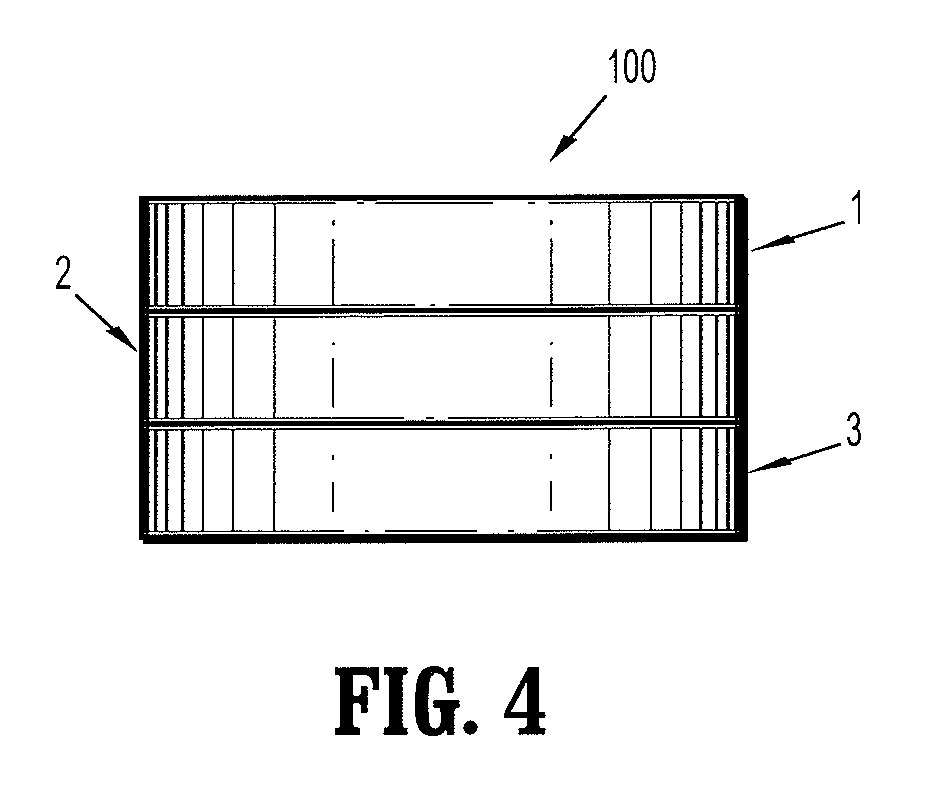 Three piece elastic disk