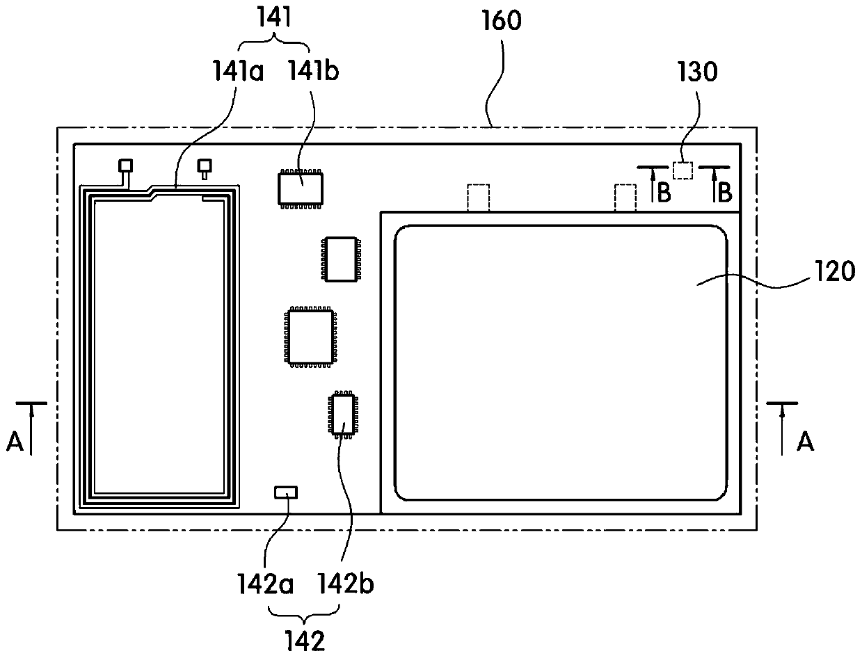 Body temperature sensor module to be attached to skin, comprising intelligent semiconductor