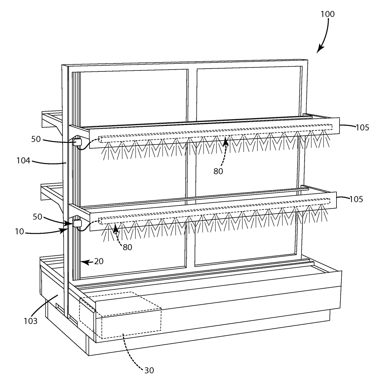 Display lighting system