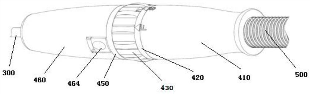 Handle and conveyor for realizing quick and slow release of interventional stent