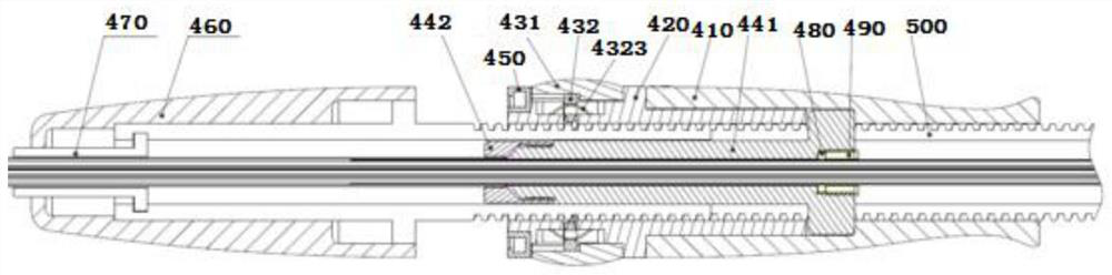 Handle and conveyor for realizing quick and slow release of interventional stent