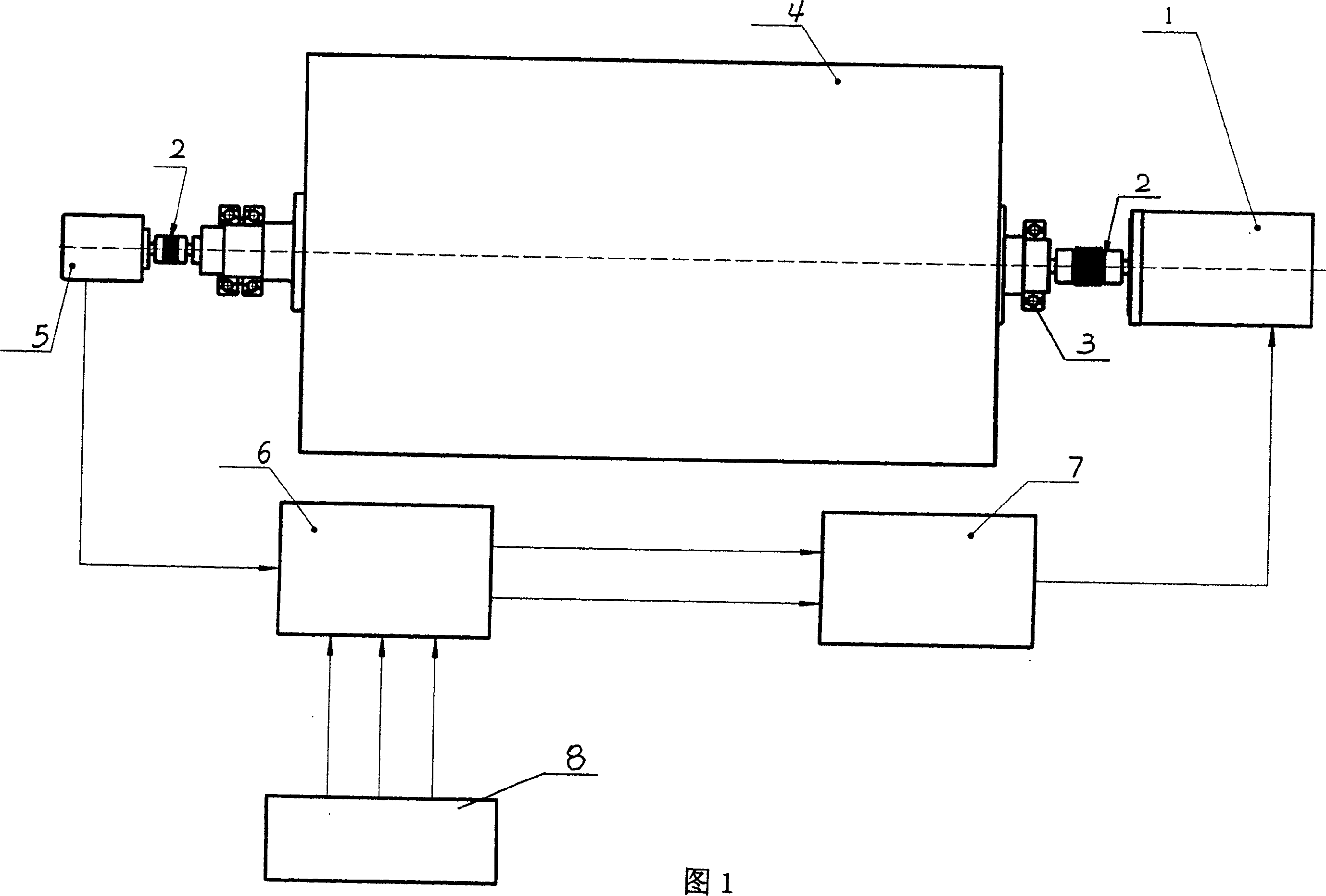 Dual-mode control method and system for stepping motor