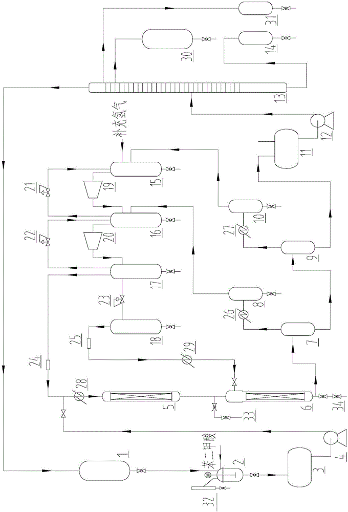 A continuous preparing method and apparatus for cyclohexanedimethanol