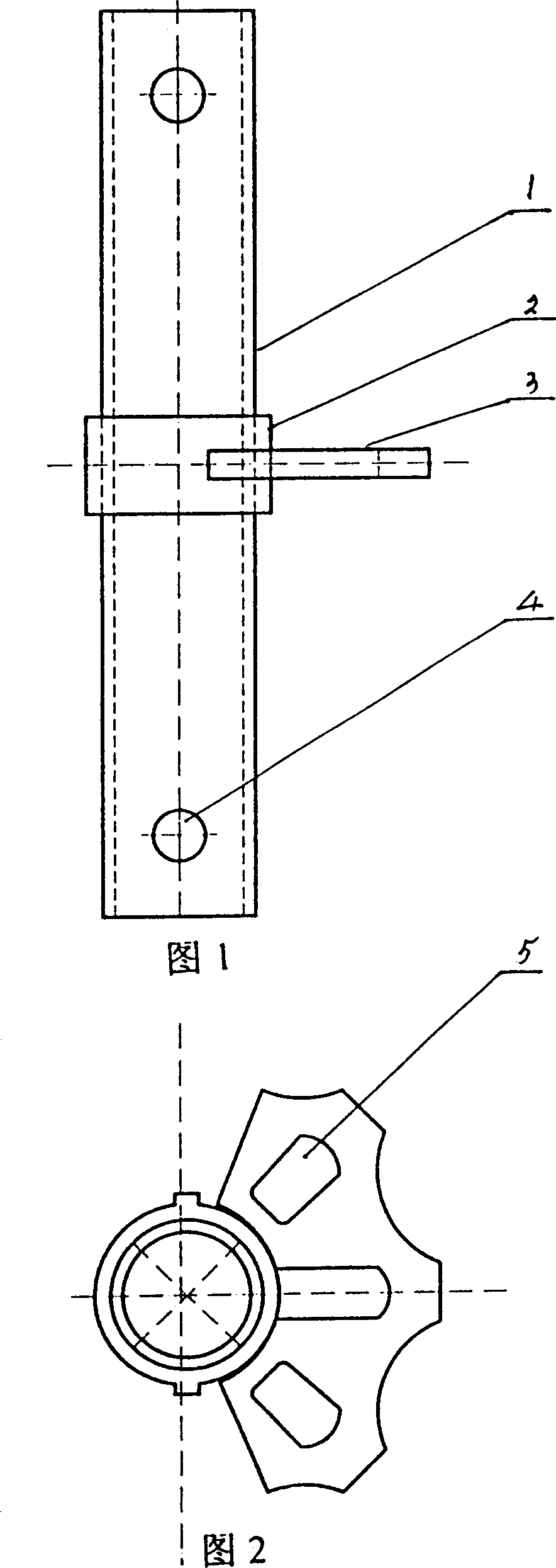 Socket discs and connecting bars components and their use combined with gantry scaffold