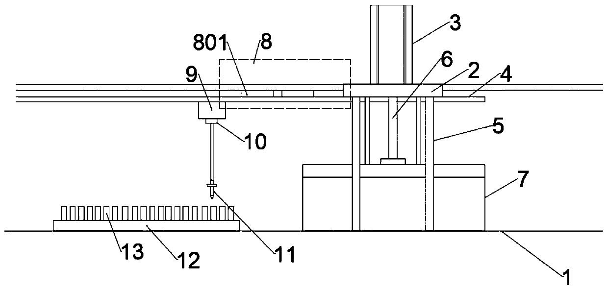 Lithium battery liquid injection system and lithium battery liquid injection method