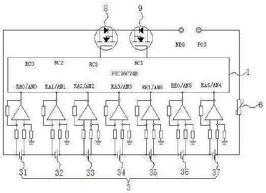 Method for designing lithium battery protection circuit