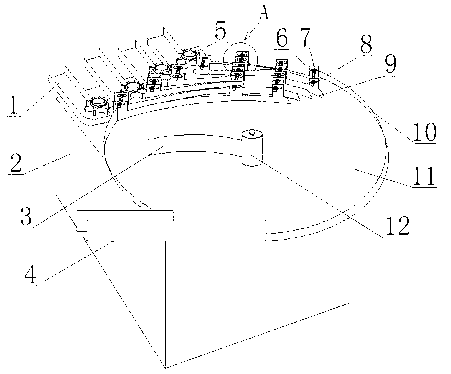 Multi-channel medicine bottle separating device