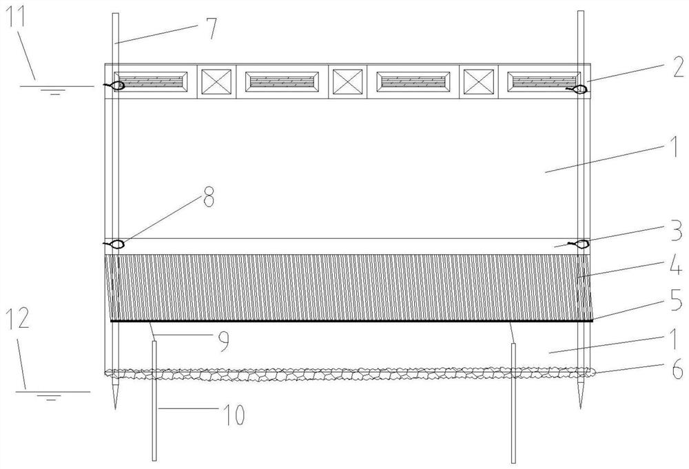 A kind of anti-sand enclosure