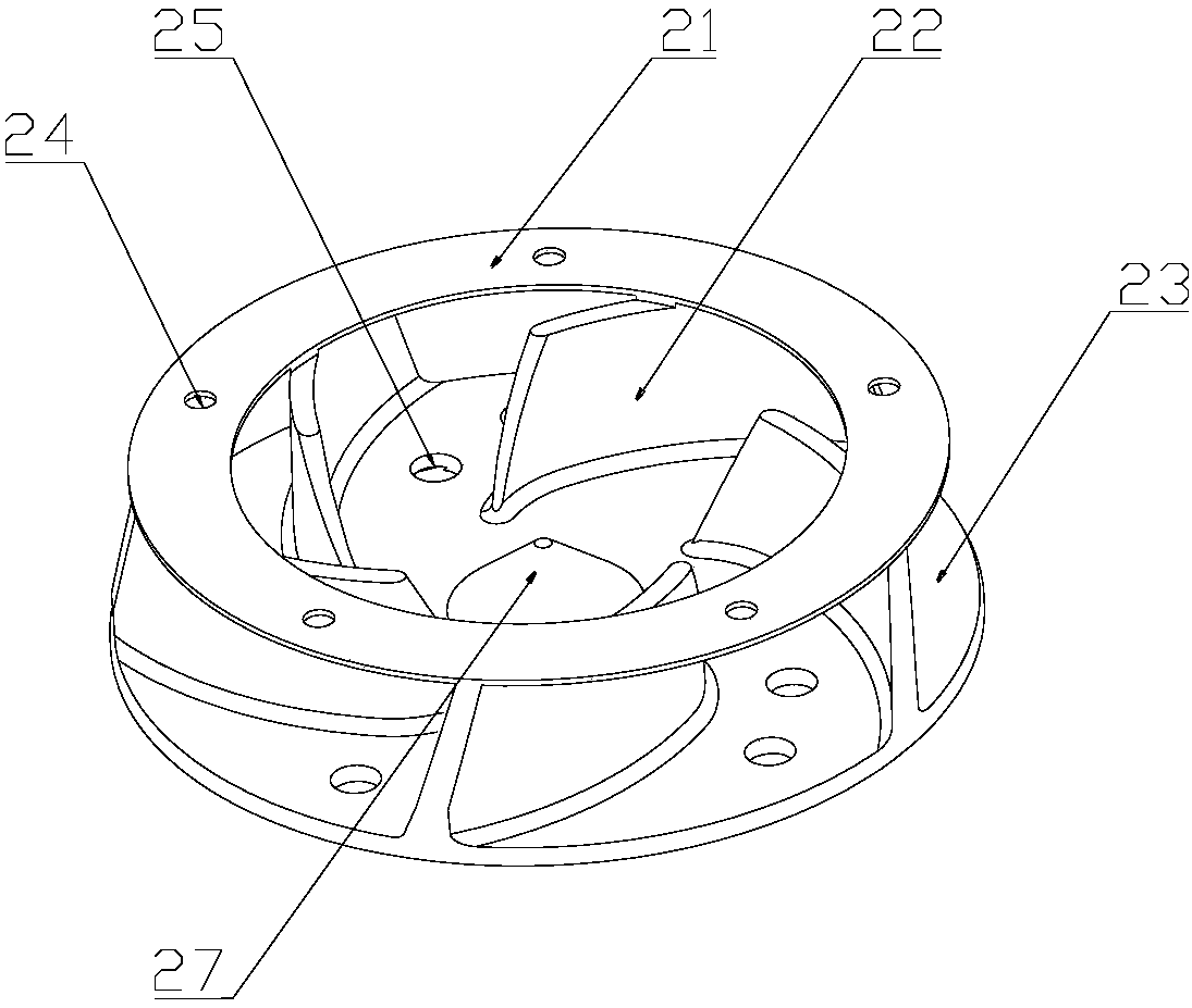 Large silicon carbide ceramic impeller for heavy slag slurry pump