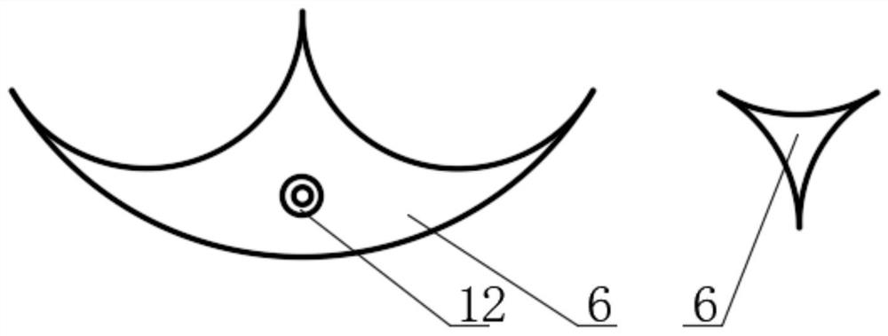 A dual-purpose submarine double-three-core cable for communication and electric power and its manufacturing method