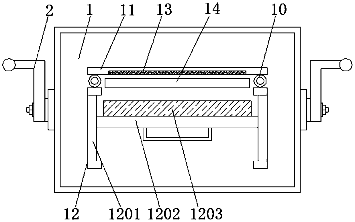 Winding device provided with cutting structure and applied to chemical fiber braid