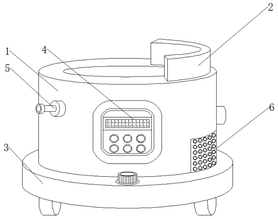 A kind of cleaning device after urology surgery