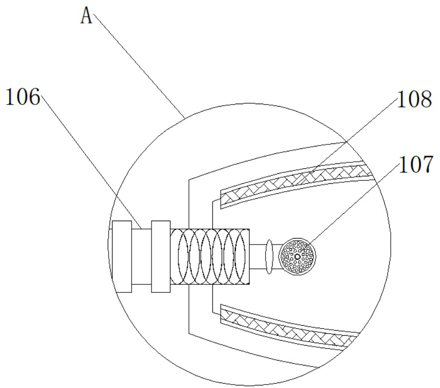 A kind of cleaning device after urology surgery