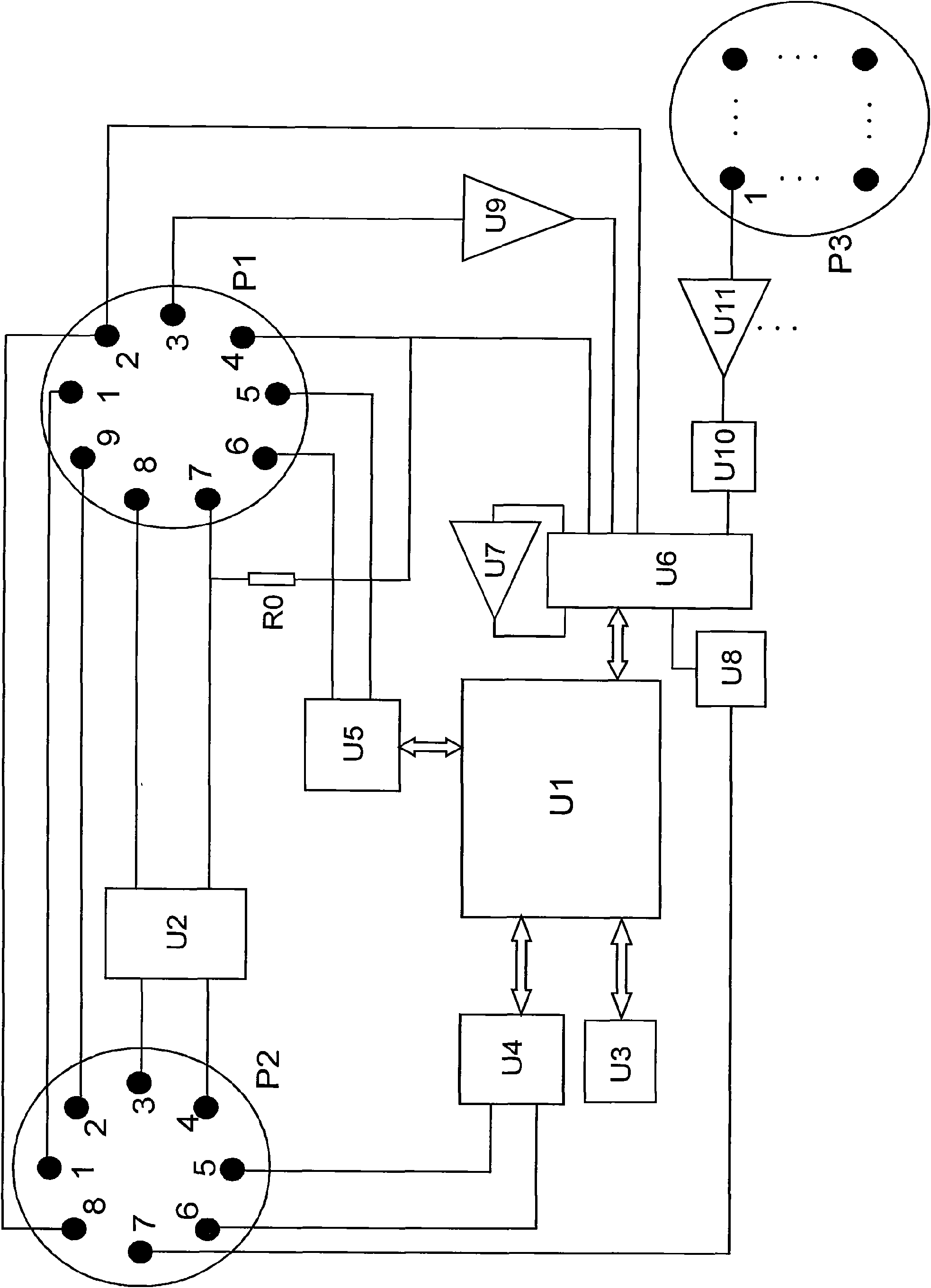 Hardware composition proposal of three-dimensional resistivity imaging system