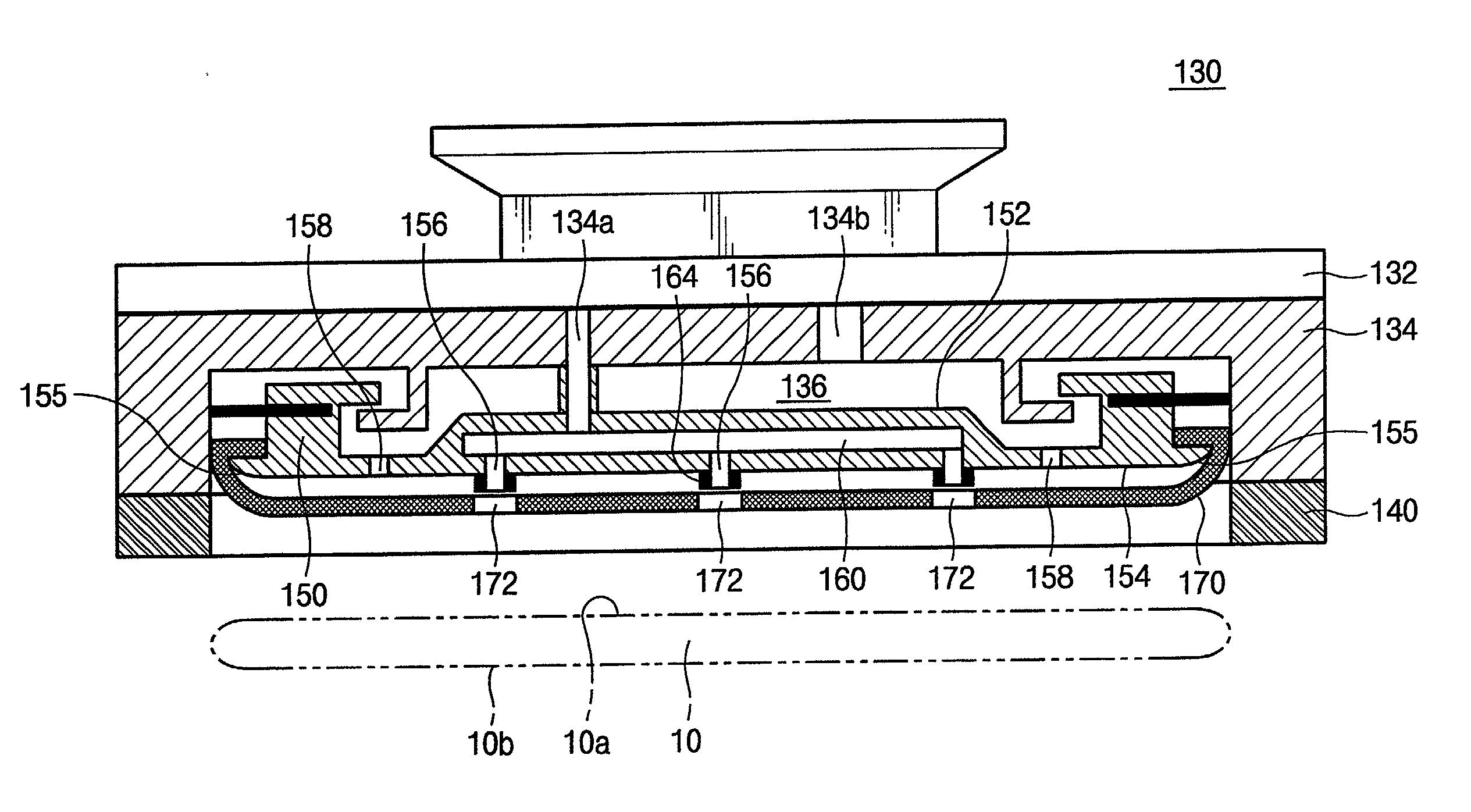 Apparatus for polishing a semiconductor wafer and method therefor