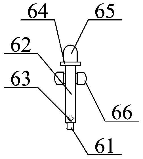 Multifunctional ground early warning device for high-speed train