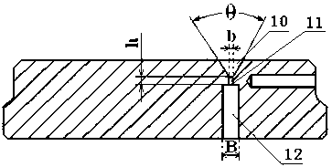 Wide magnesium alloy ultra-thin plate continuous extrusion device and method