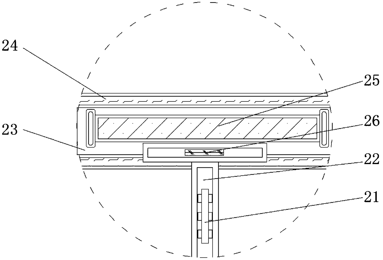 Anti-corrosion device for high-tension power transmission line iron stand