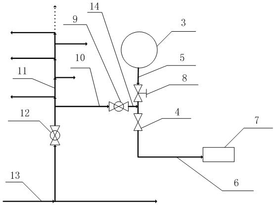 Device and method for preventing feeding valve of ceramic filter from being blocked