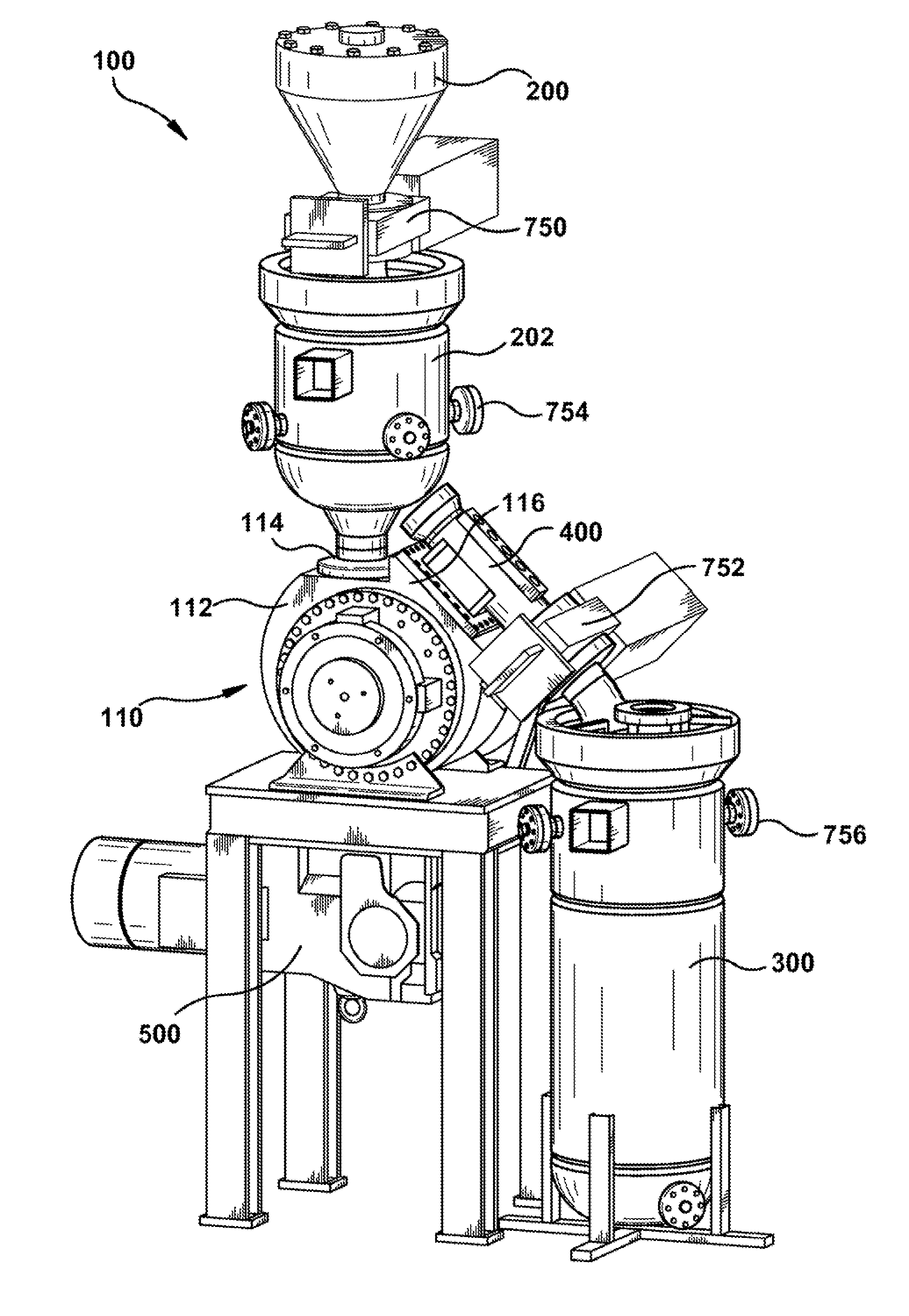 Transporting particulate material