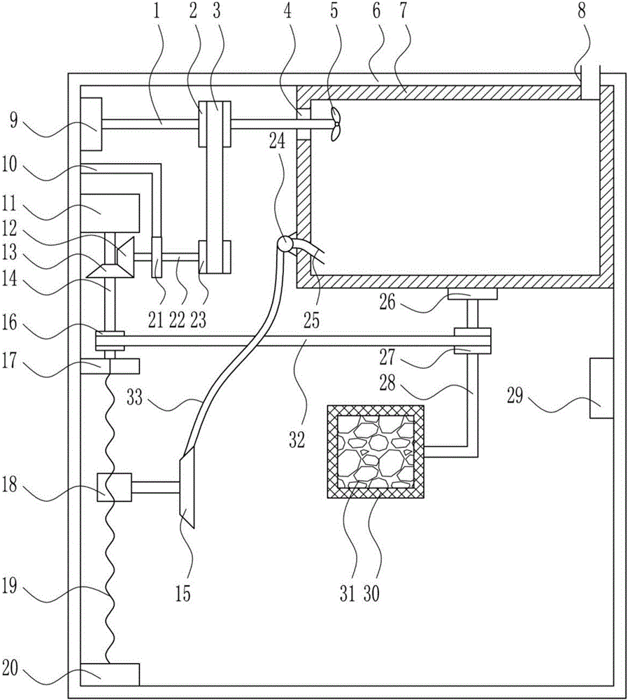 Intelligent air purifying device for novel building