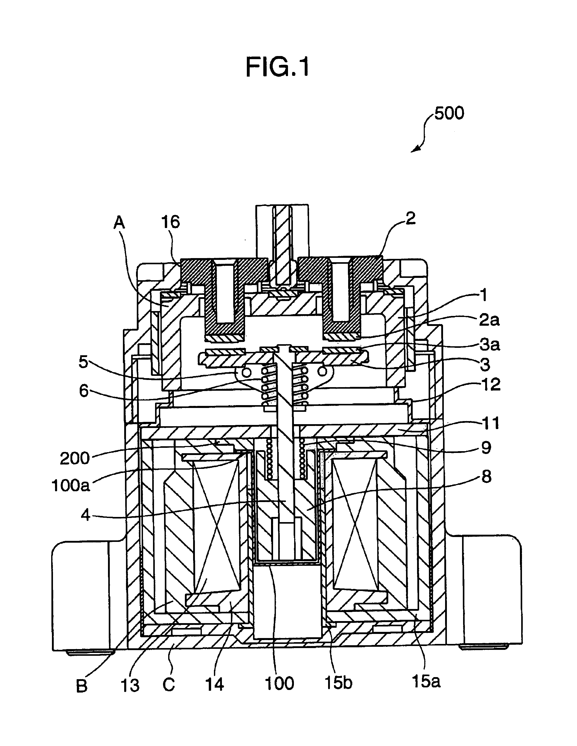 Electromagnetic switching apparatus