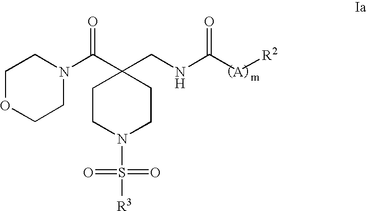 Morpholinyl Piperidine Glycine Transporter Inhibitors