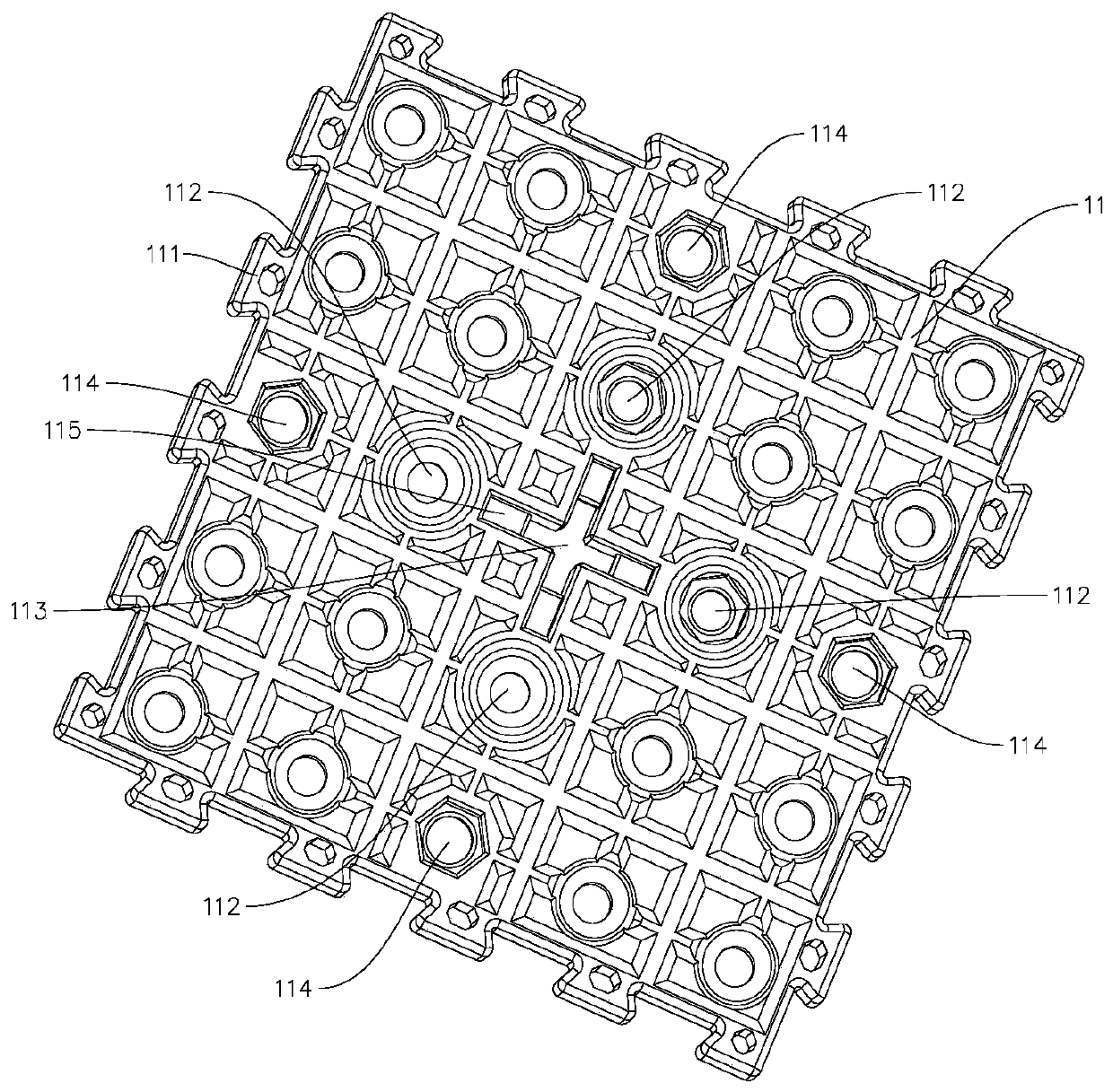 Assembling method for detachable and repeatedly-installed modular furniture