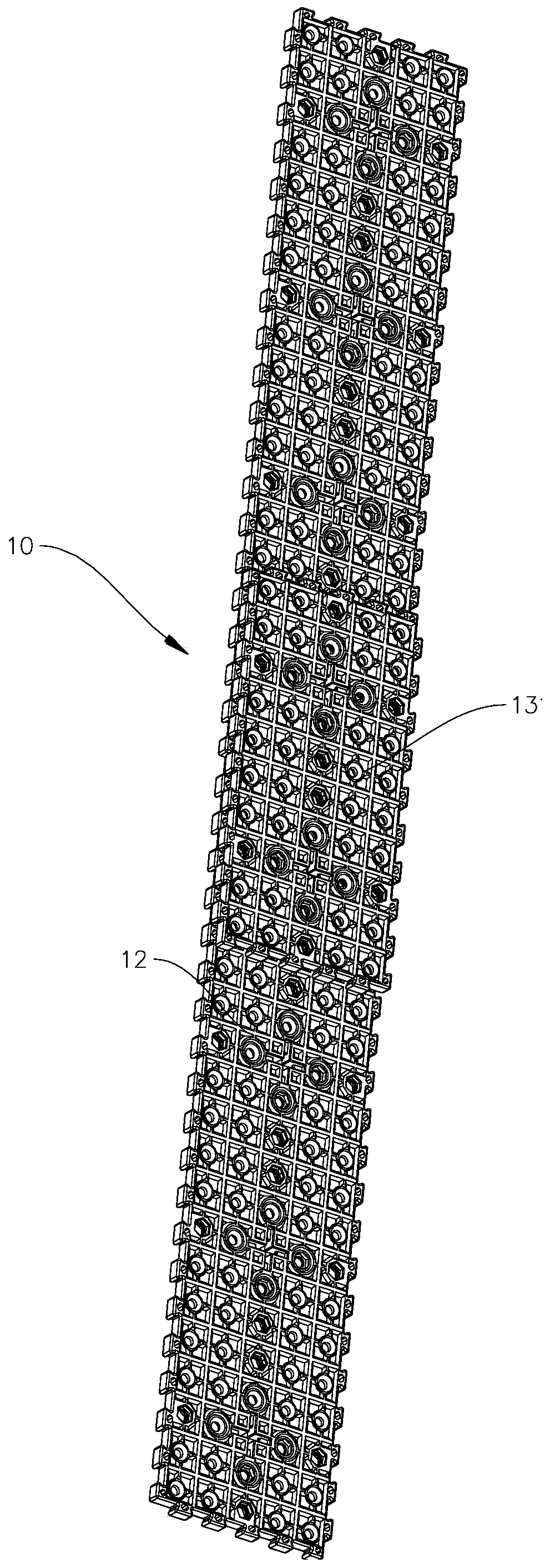 Assembling method for detachable and repeatedly-installed modular furniture