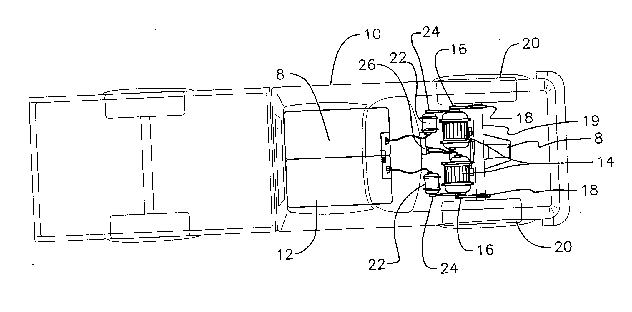 Electric vehicle with regeneration