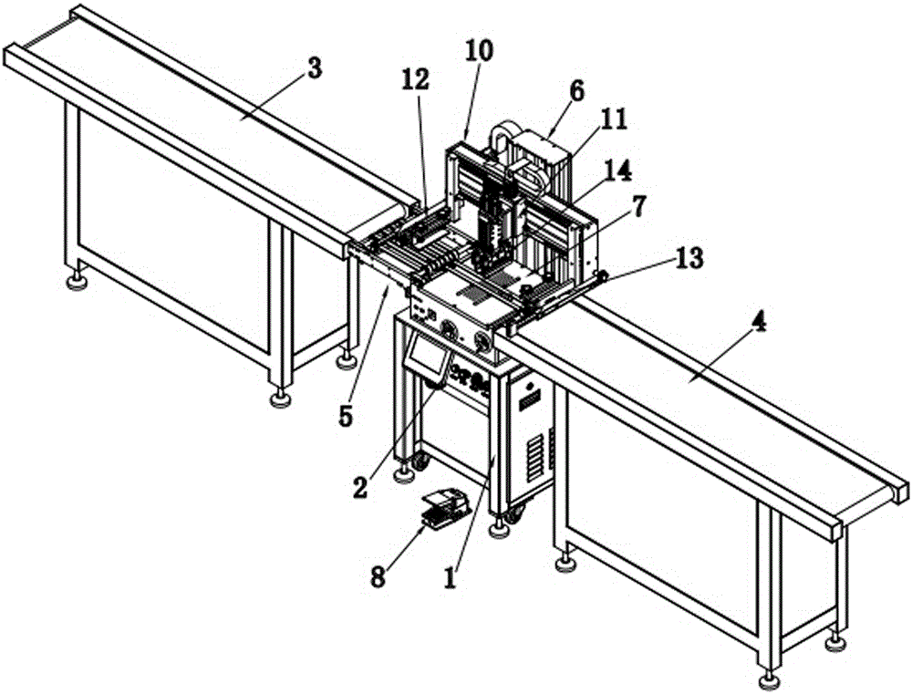 Silkscreen machine with automatic positioning function