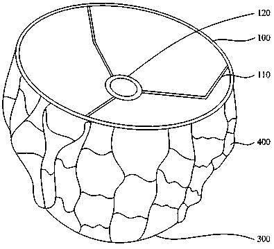 3D thin film lampshade and 3D thin film lamp