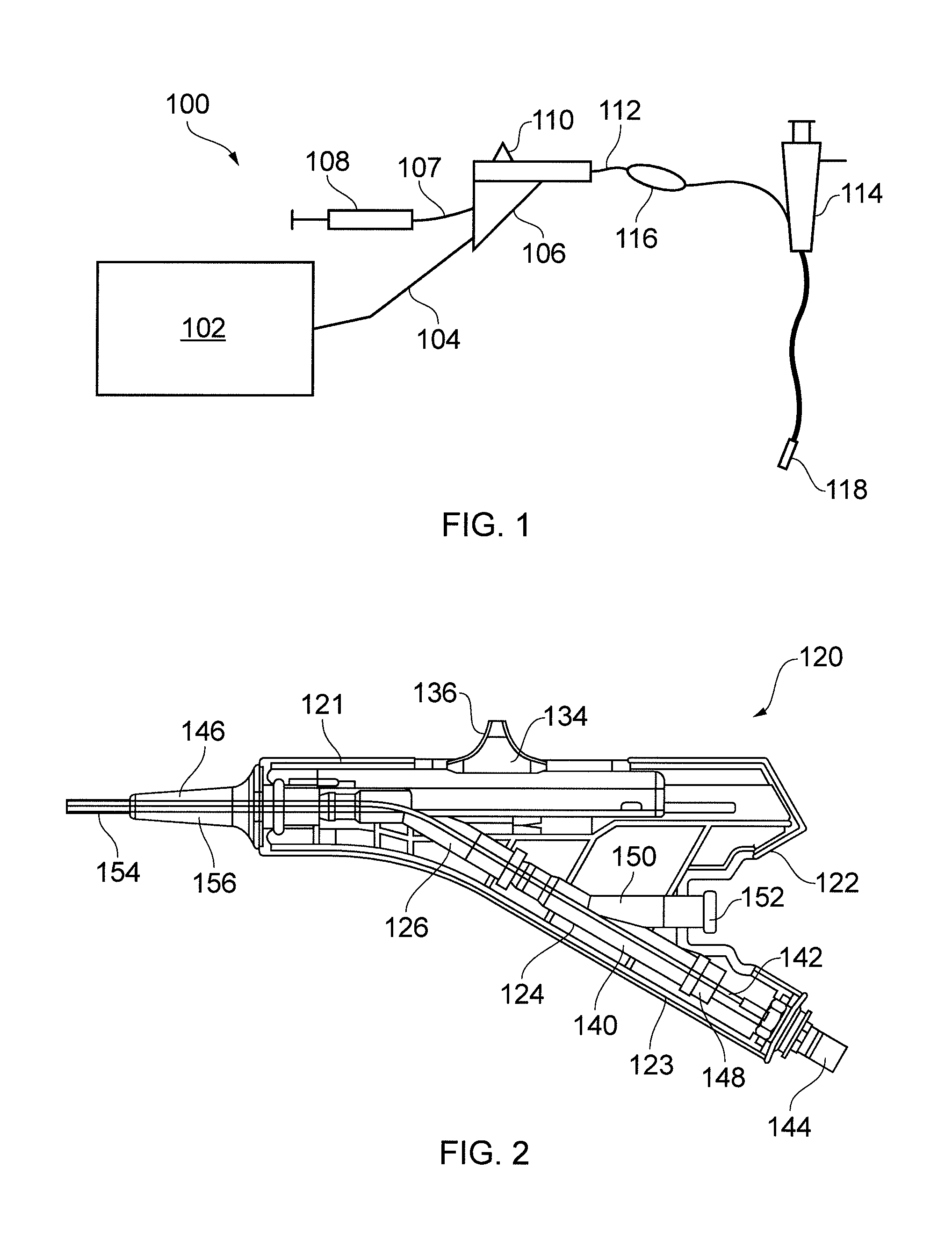 Electrosurgical apparatus for delivering RF and/or microwave energy into biological tissue